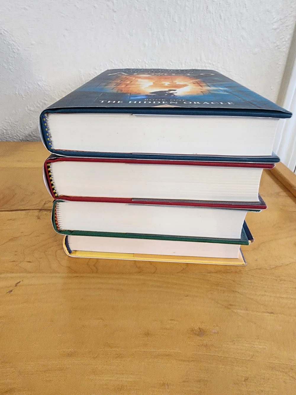 Rick Riordan Book Set - The Trails Of Apollo And Percy Jackson - Hardcover